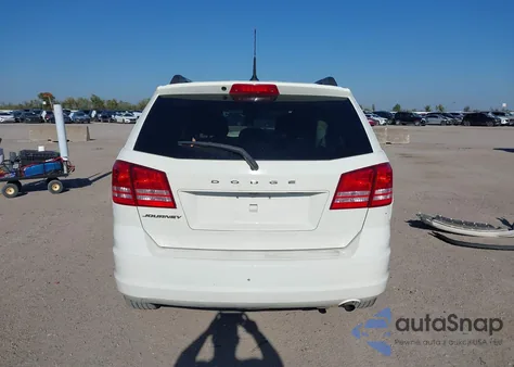 2018 Dodge Journey Se from USA, damaged, VIN 3C4PDCABXJT386032